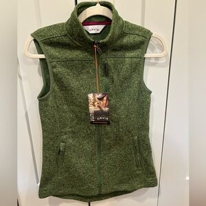 Orvis, fitted vest - size XS, NWT